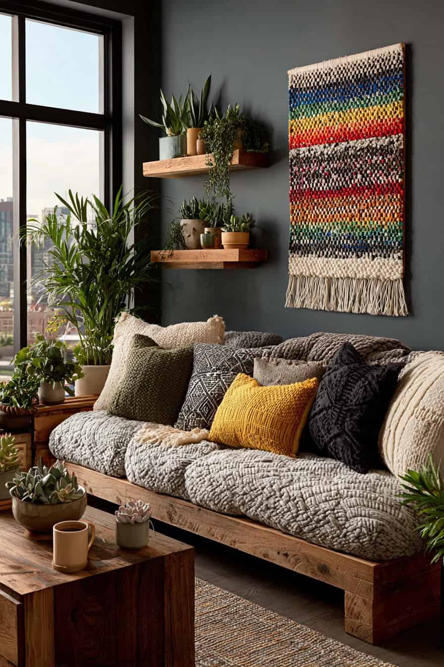 boho living room (7)