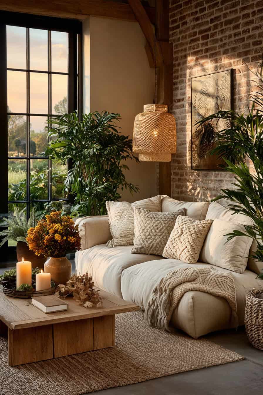 boho living room