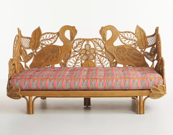 Flamingo Rattan Daybed by Anthropologie